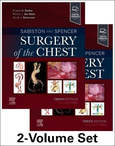 Download Book Sabiston and Spencer Surgery of the Chest 10th Edition, Frank W. Sellke, Pedro J. del Nido, Scott J. Swanson, 0323790240, 9780323790246, 978-0323790246, 9780323790277, 978-0323790277