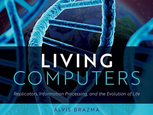 Download Book Living Computers: Replicators, Information Processing, and the Evolution of Life, Alvis Brazma, B0CNH85KQK, 0192871943, 0192871951, 9780192871947, 9780192871954, 978-0192871947, 978-0192871954
