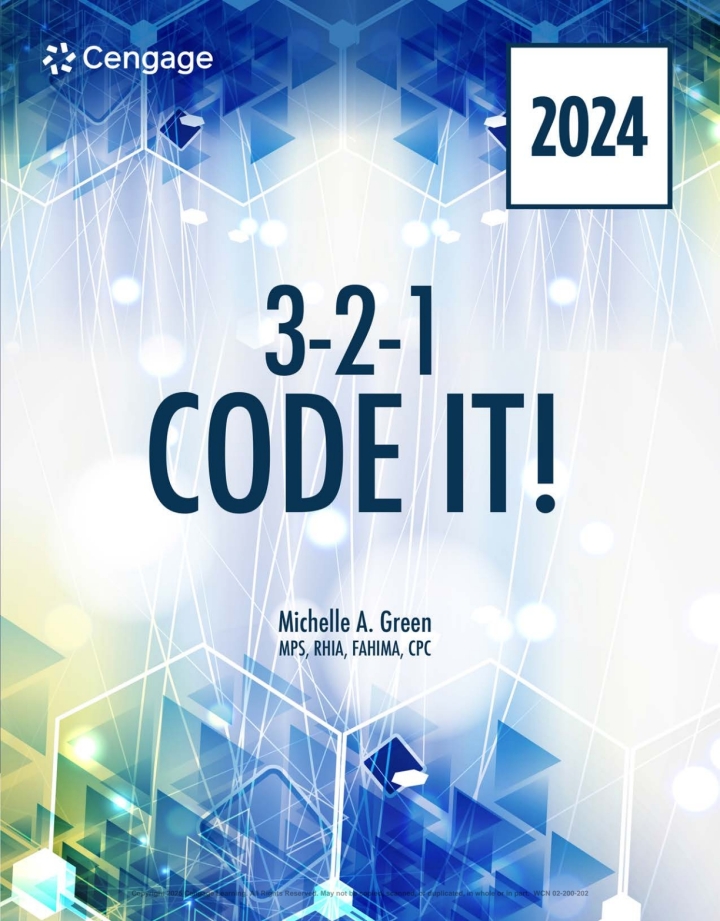 3-2-1 Code It! 2024 Edition 12th Edition, Michelle A. Green, 035793220X, 0357932307, 9780357932209, 9780357932308, 978-0357932209, 978-0357932308
