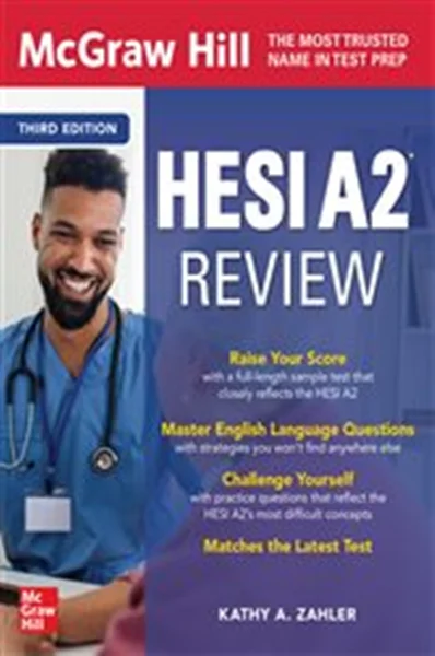 Download Book McGraw Hill HESI A2 Review, Third Edition (3rd ed.), Kathy A. Zahler,     9781265660079,     9781265661816,     978-1265660079,     978-1265661816