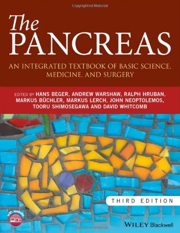 دانلود کتاب پانکراس (لوزالمعده): درسنامه یکپارچه علم پایه، پزشکی و جراحی، ویرایش سوم