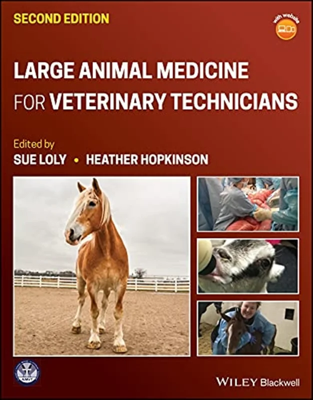 دانلود کتاب پزشکی حیوانات بزرگ برای تکنسین های دامپزشکی