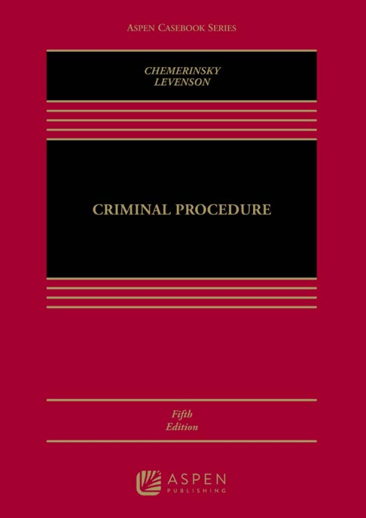 Criminal Procedure 5th Edition