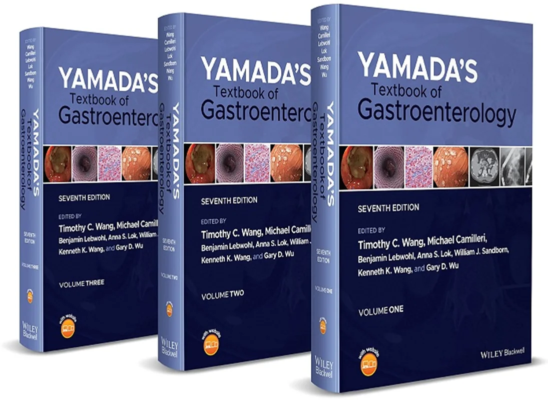 Yamada's Textbook of Gastroenterology, 3 Volume Set 7th Edition