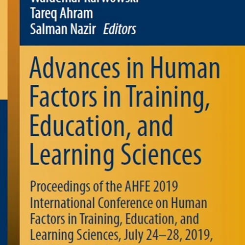 دانلود کتاب پیشرفت ها در عوامل انسانی در علوم تعلیم، آموزش و یادگیری