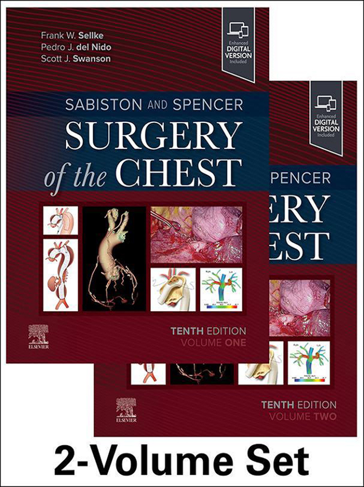 Sabiston and Spencer Surgery of the Chest 10th Edition by 2-Volume Set Frank W. Sellke, Pedro J. del Nido, Scott J. Swanson