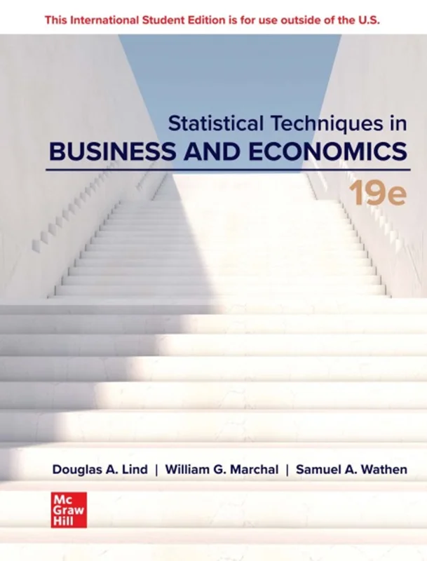 Statistical Techniques in Business and Economics