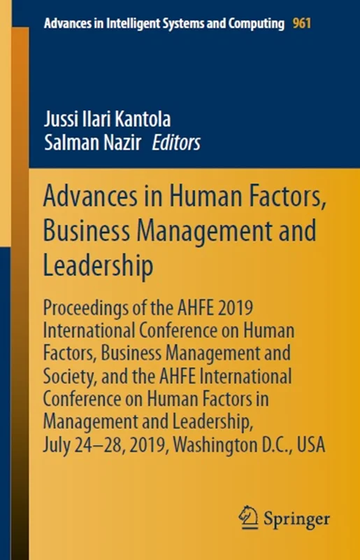 دانلود کتاب پیشرفت ها در عوامل انسانی، مدیریت تجارت و رهبری