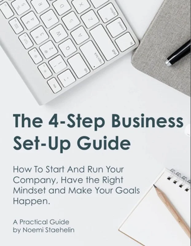 دانلود کتاب راهنمای راه اندازی کسب و کار 4 مرحله ای: چگونه شرکت خود را راه اندازی و اداره کنید، طرز فکر درستی داشته باشید و اهداف خود را محقق کنید