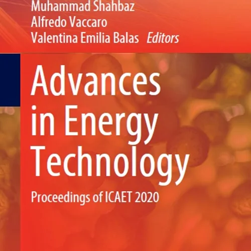 Advances in Energy Technology: Proceedings of ICAET 2020