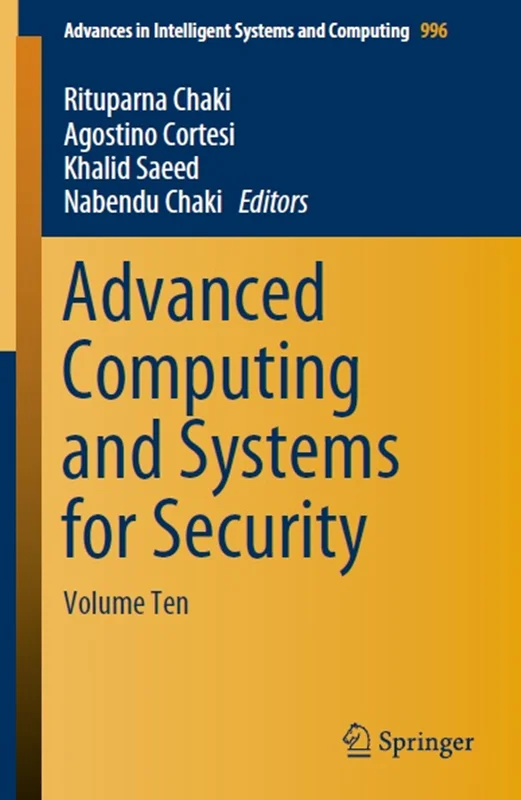 دانلود کتاب رایانش پیشرفته و سیستم های امنیتی: جلد ده