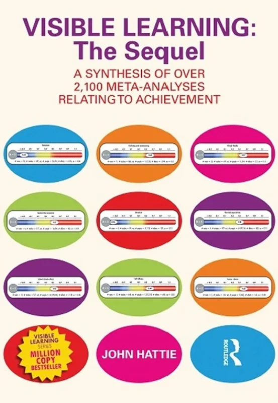 Visible Learning: The Sequel: A Synthesis of Over 2,100 Meta-Analyses Relating to Achievement