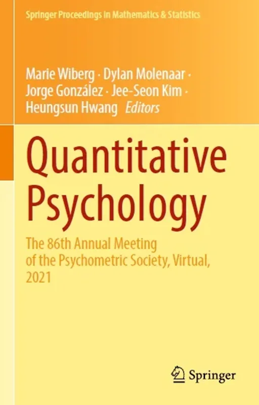 Quantitative Psychology: The 86th Annual Meeting of the Psychometric Society, Virtual, 2021