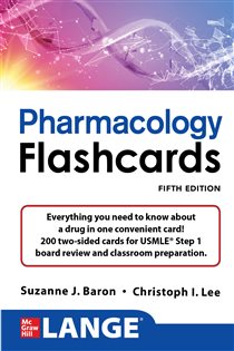 LANGE Pharmacology Flash Cards, Fifth Edition (5th ed.)