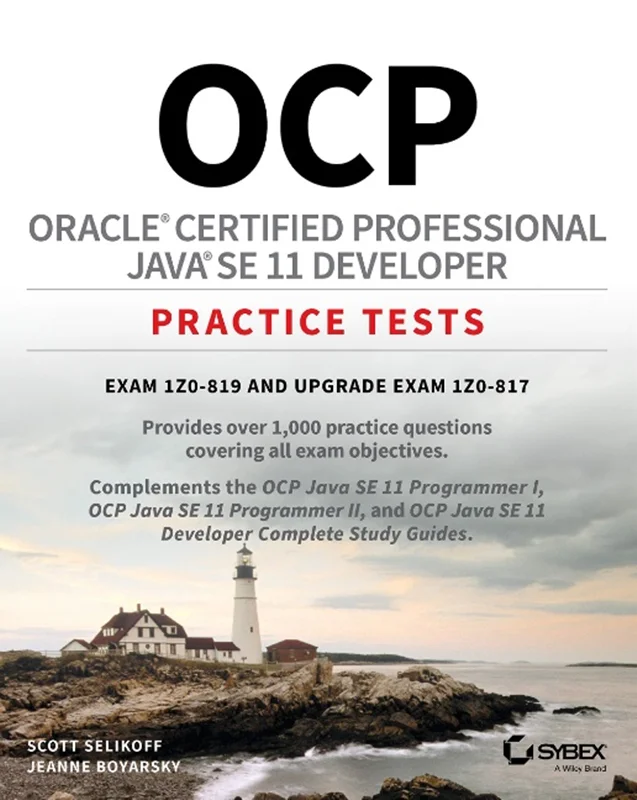 دانلود کتاب تست های تمرین توسعه دهنده جاوا SE 11 حرفه ای گواهی شده اوراکل OCP