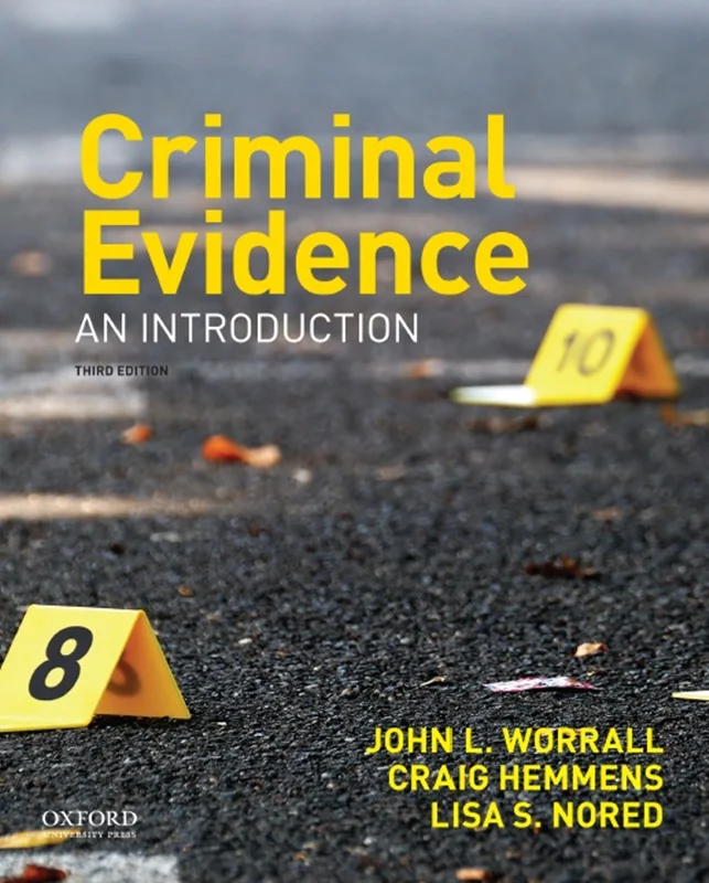 Criminal Evidence: An Introduction 3rd Edition