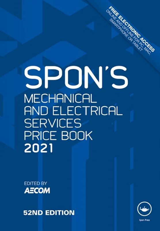 دانلود کتاب دفتر قیمت خدمات مکانیک و برق اسپون 2021، ویرایش 52