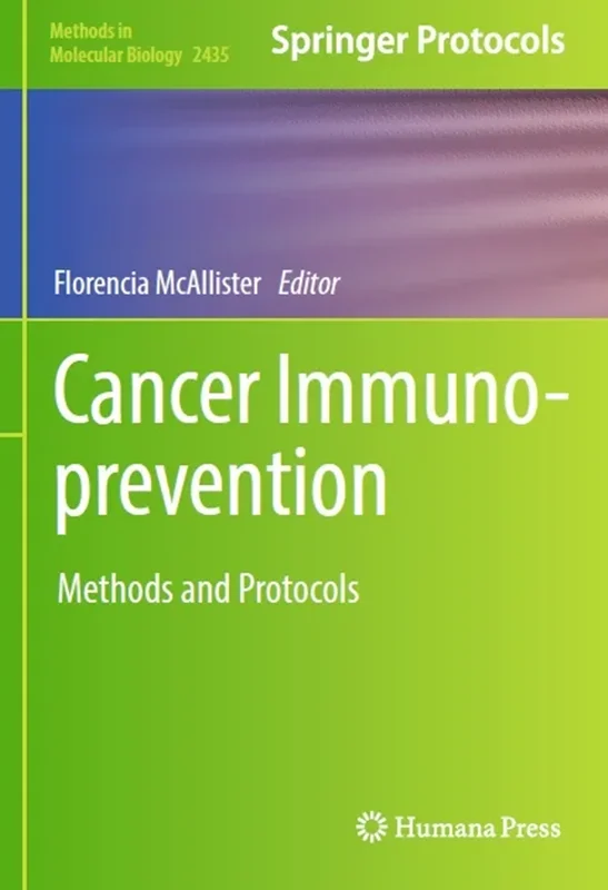 Cancer Immunoprevention: Methods and Protocols