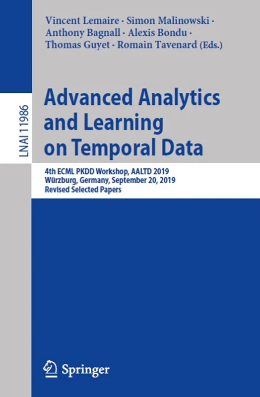 دانلود کتاب آنالیز پیشرفته و یادگیری در مورد داده های زمانی