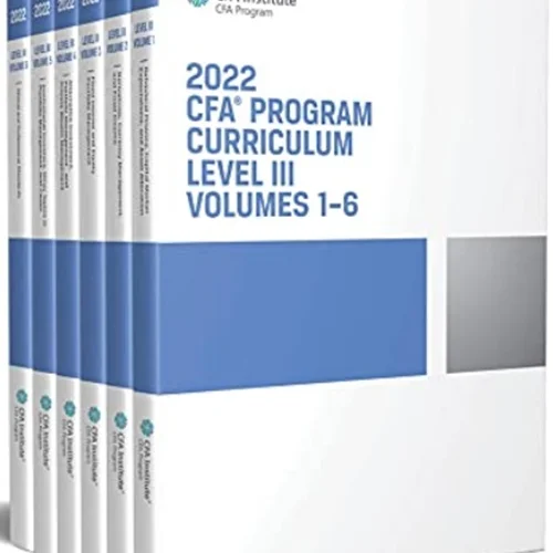2022 CFA Program Curriculum Level III Box Set