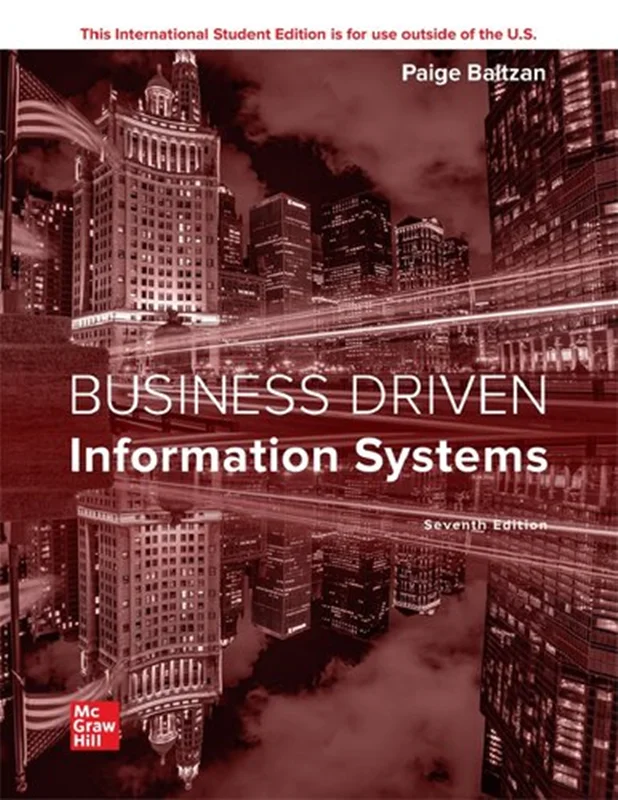 BUSINESS DRIVEN INFORMATION SYSTEMS