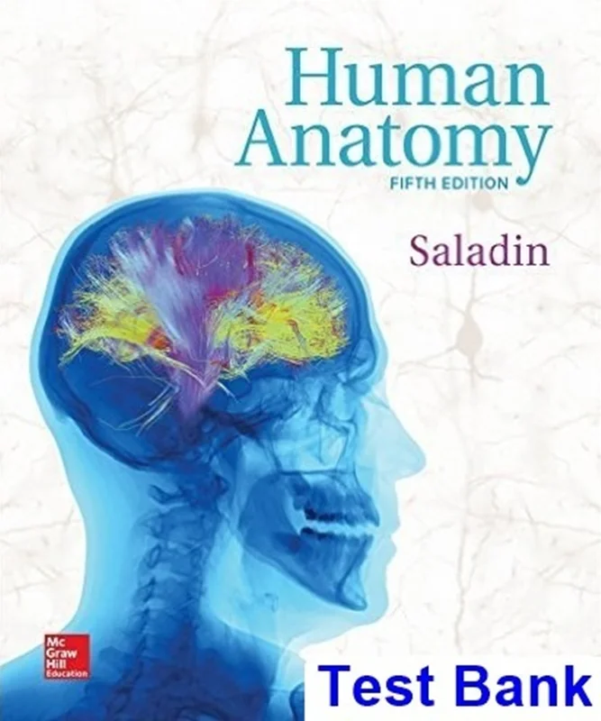 Human Anatomy, 5th Edition Saladin Test Bank