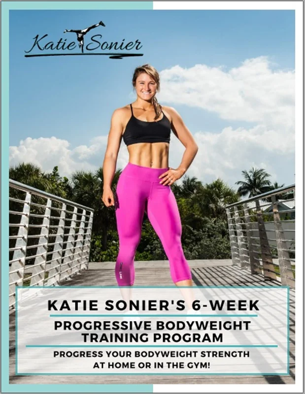 برنامه 6 هفته پیشرونده وزن بدن کیتی سونیر: قدرت وزن بدن خود در خانه یا در باشگاه ارتقا دهید!