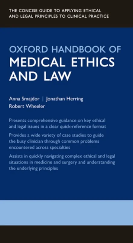 دانلود کتاب راهنمای اخلاق و حقوق پزشکی آکسفورد