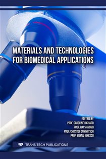 Materials and Technologies for Biomedical Applications