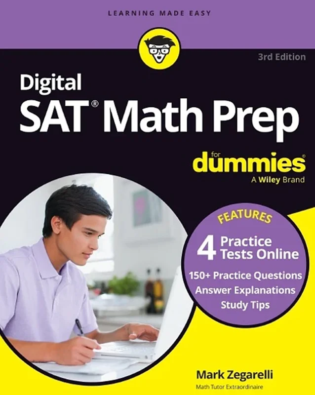 Digital SAT Math Prep For Dummies, 3rd Edition