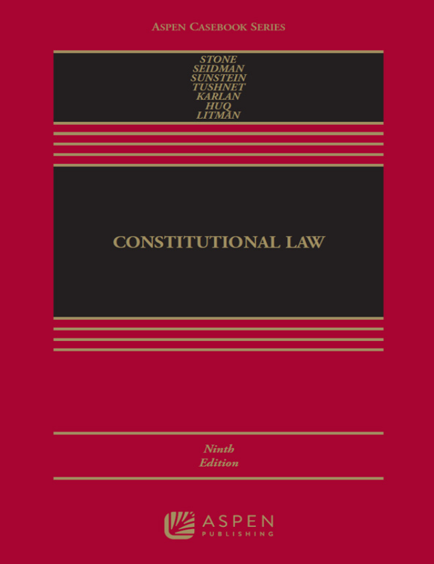 Constitutional Law 9th Edition
